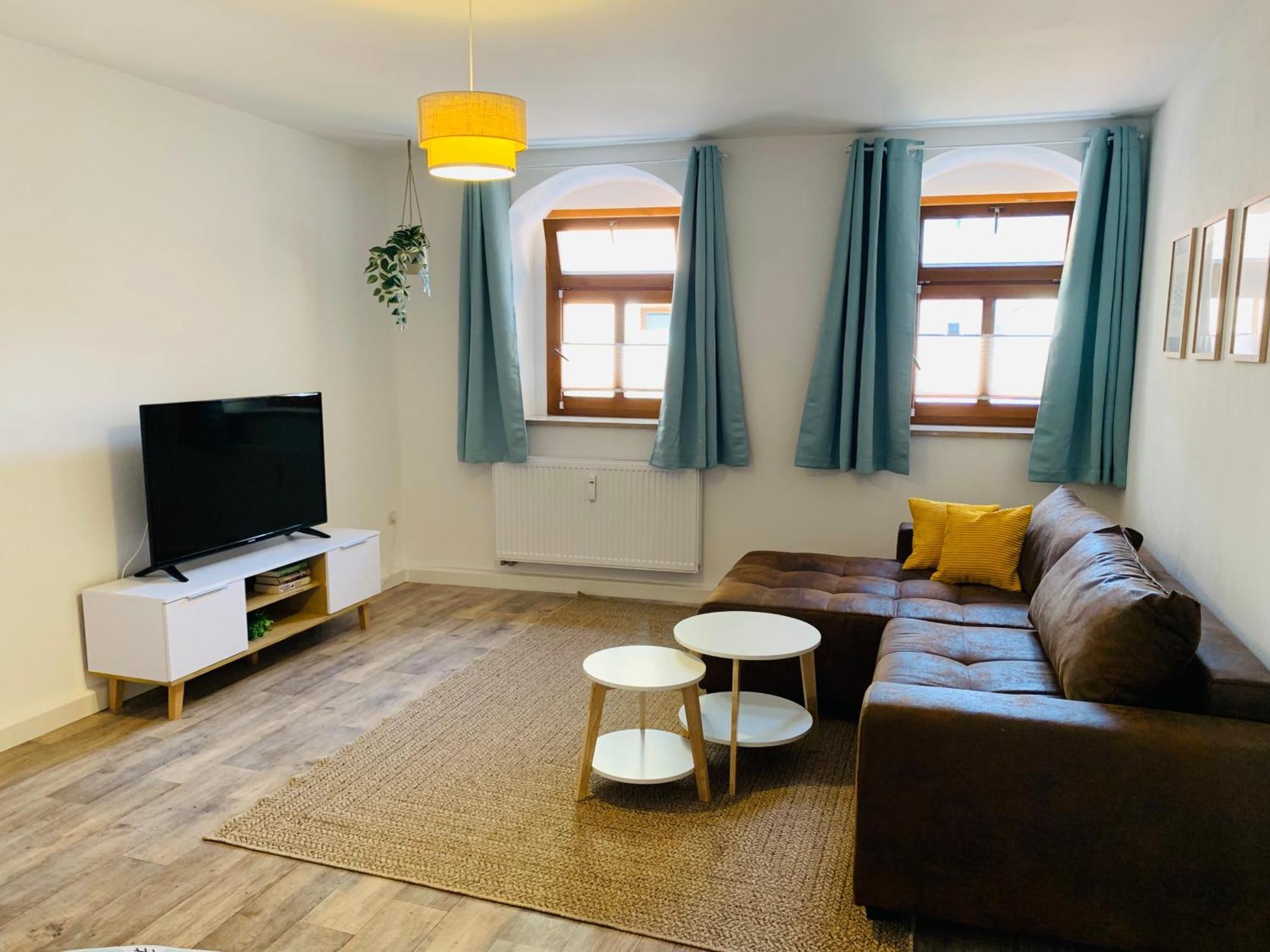 Am Schloss Wolkenstein, 86m2, 3br, Babybett, Office * Wolkenstein