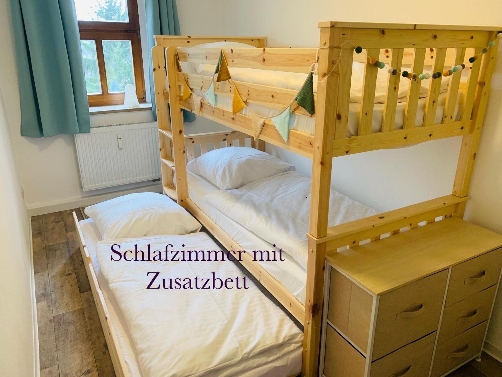 Am Schloss Wolkenstein, 86m2, 3br, Babybett, Office Wolkenstein